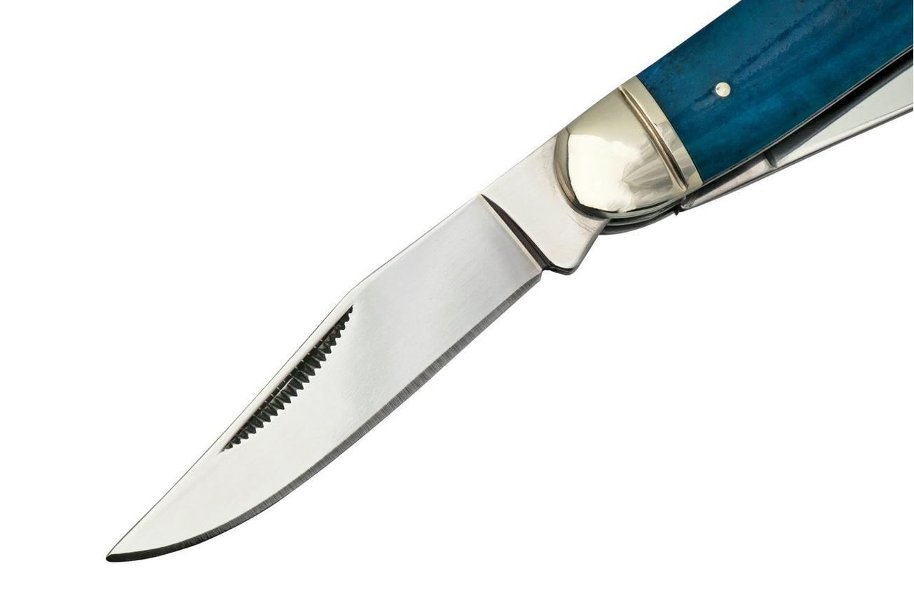 Cold Steel Gentleman's Stockman FL-GSTKM-B, Blue Bone, zakmes
