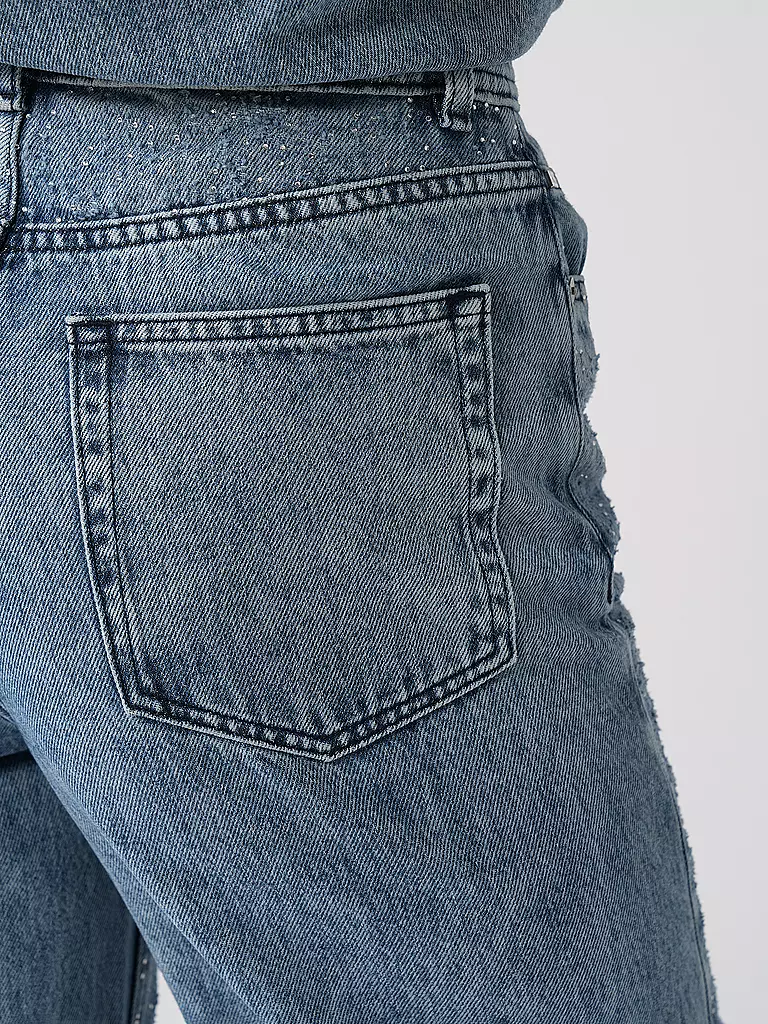 BOSS Jeans Wide Leg Fit MARLENE  blau