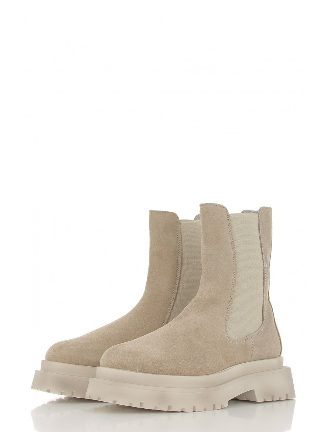 hylton chelsea boots femme 83725-piedra daim beige