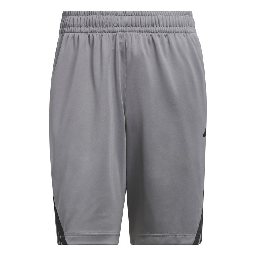 adidas Short de basket Legends 3-Stripes - Gris/Noir