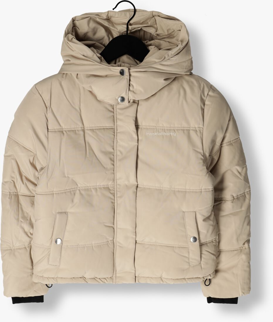 FRANKIE & LIBERTY zand frankie & liberty gewatteerde jas khloe puffer coat