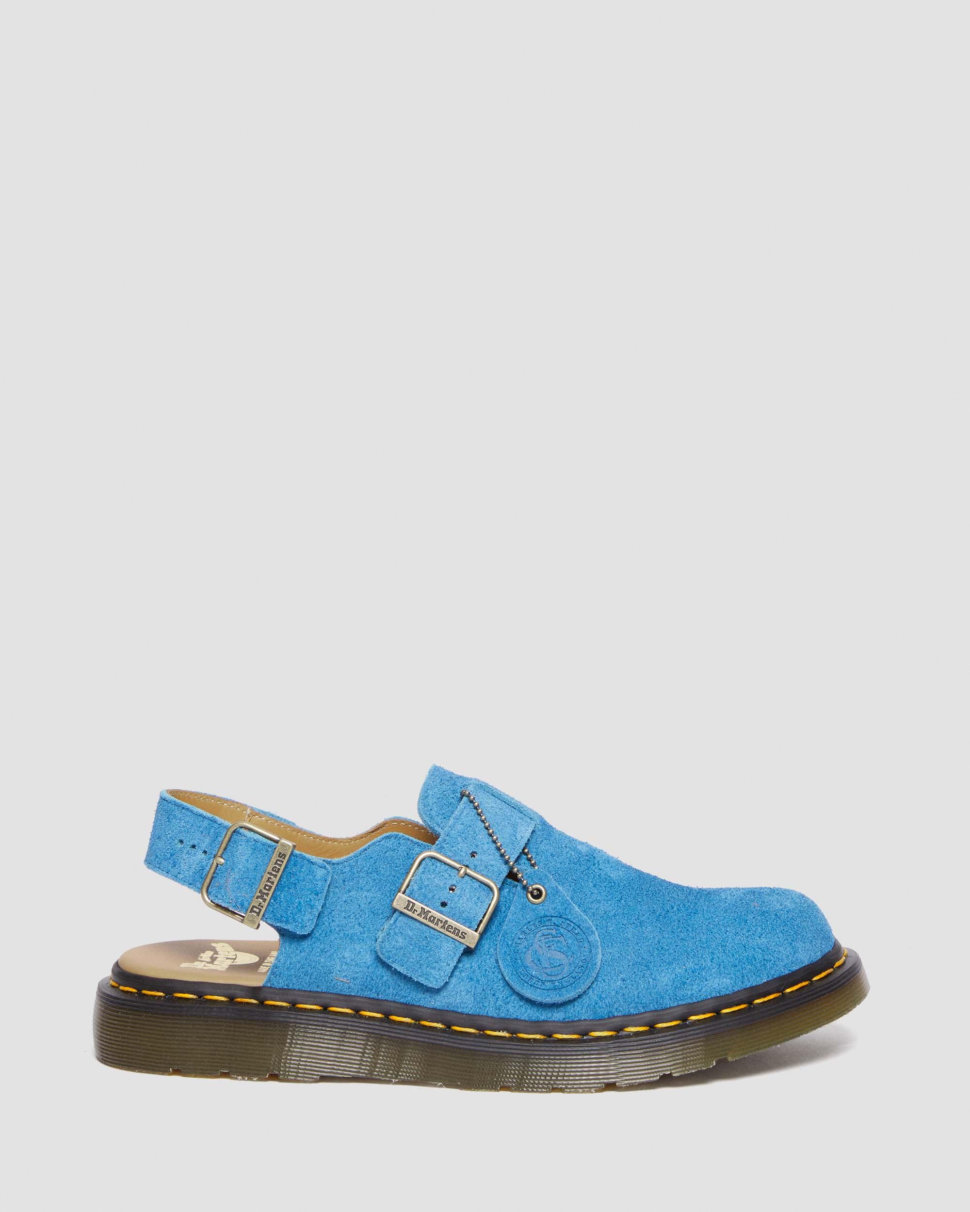 Jorge Made in England Suede Slingback Mules