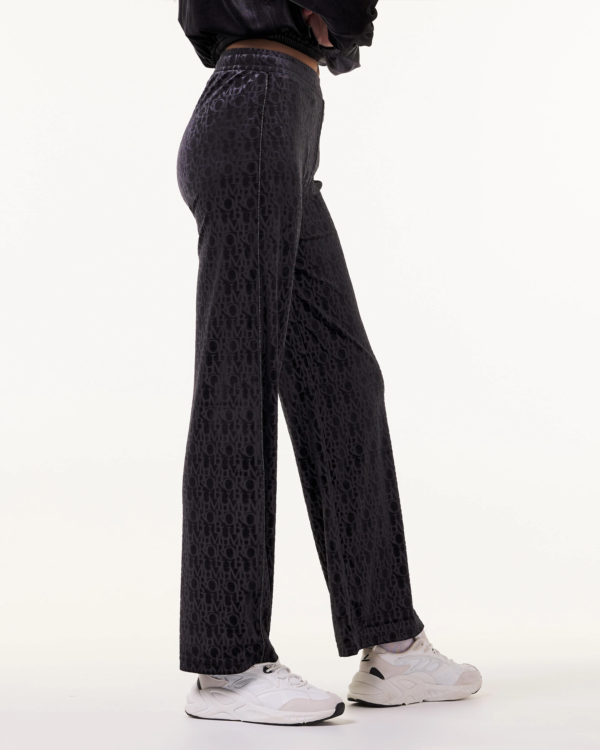 Bumpro SETT Logomania Velour Black