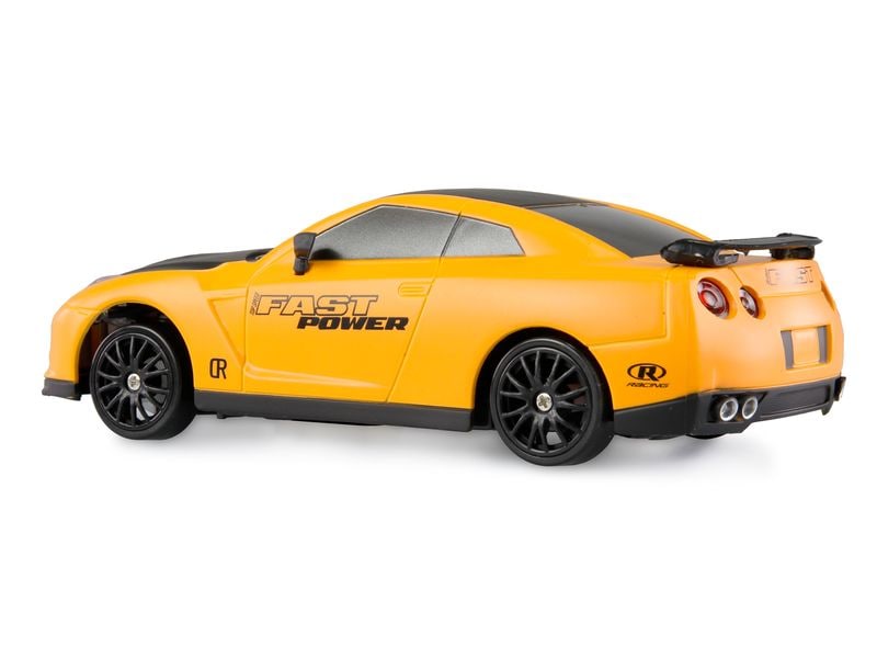 Amewi Drift Sport Car 4WD Gelb, RTR, 1:24 Ferngesteuertes Drift-Auto für Kinder ab 6 Jahren