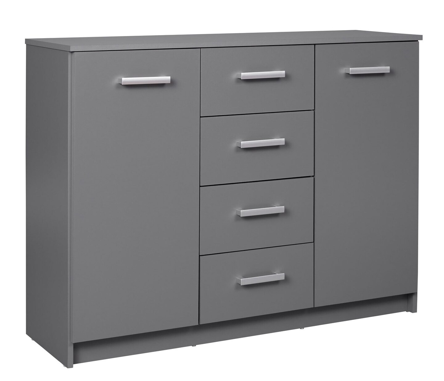Kommode ROBERT 2T4S grau