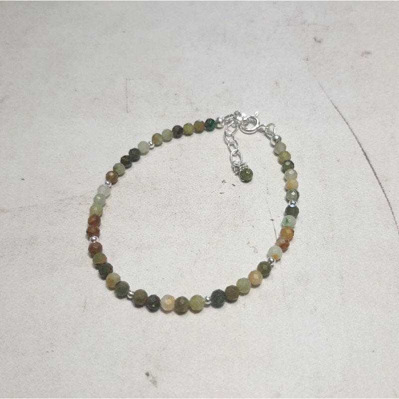 Bracelet Jade Argent 925