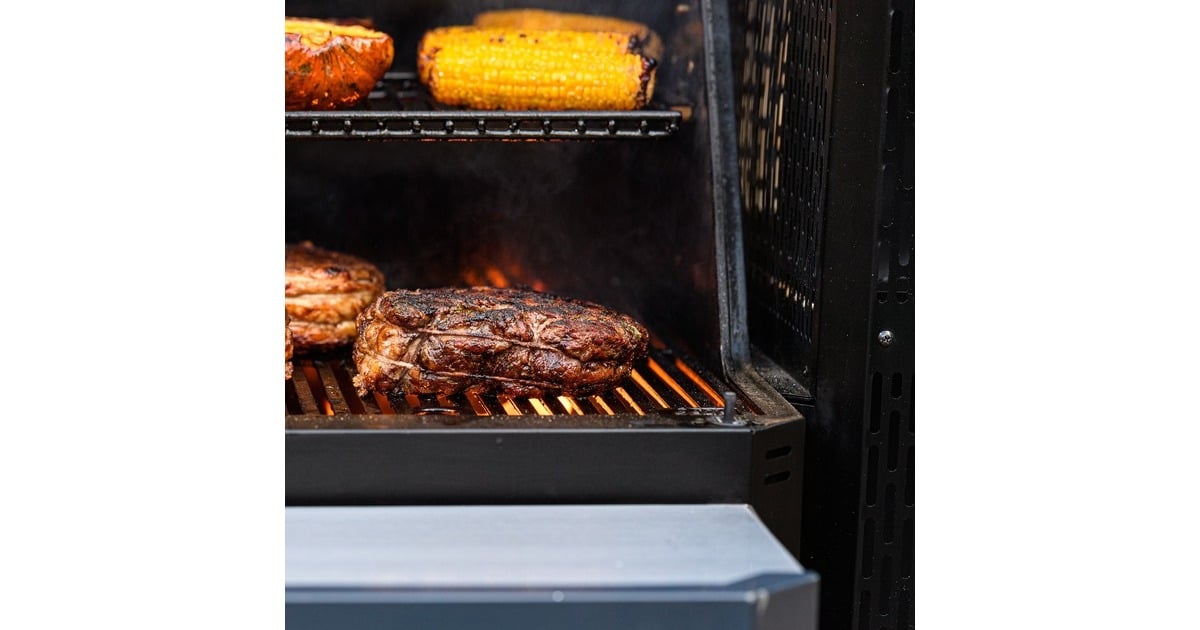MasterbuiltGravity Series 800 Digital Charcoal Griddle + Grill + Smoker houtskoolbarbecue  (Zwart)