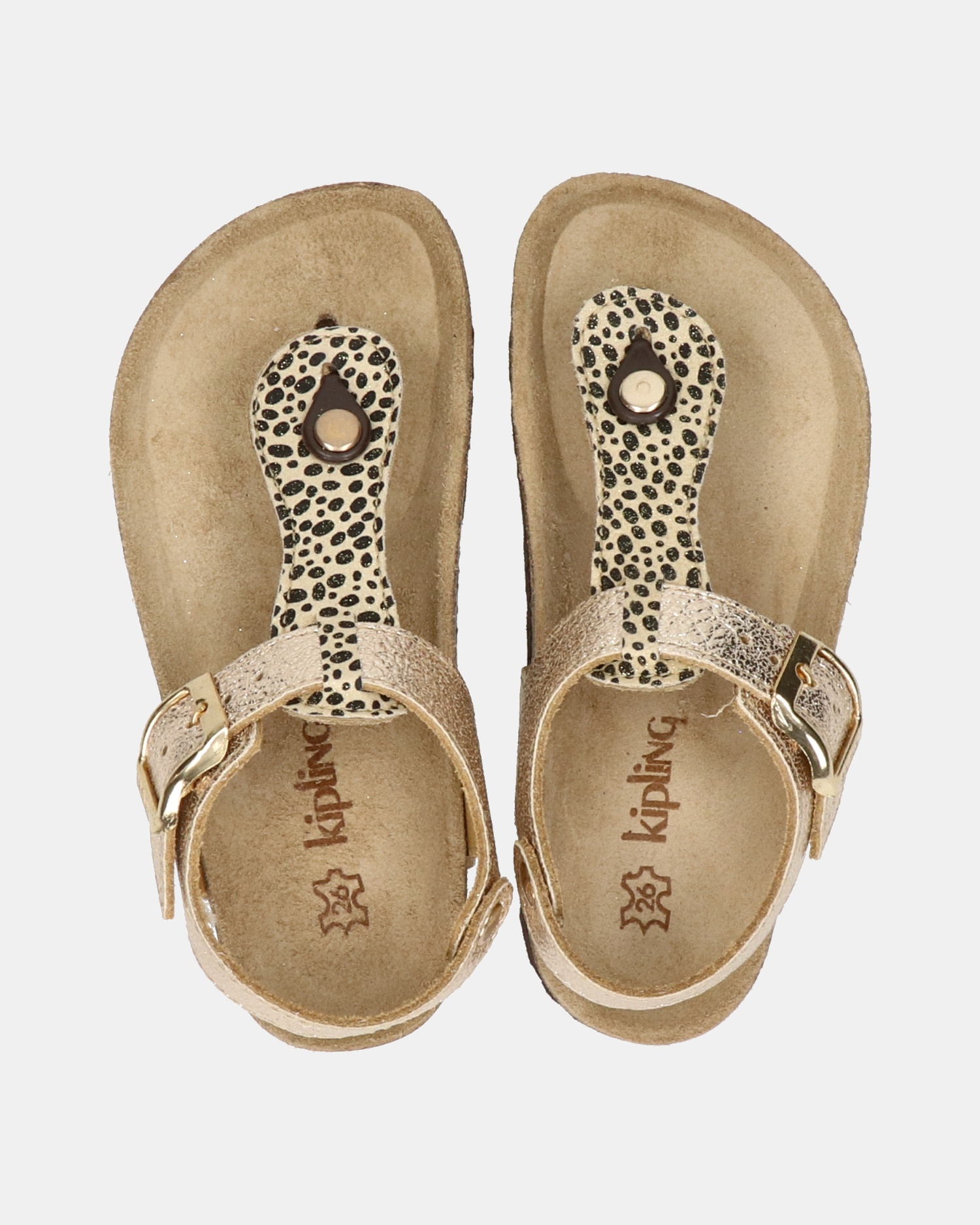 Kipling Rikulu 4 Sandalen  - goud