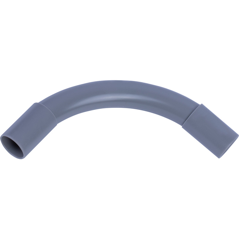 Bocht PVC slagvast 5/8