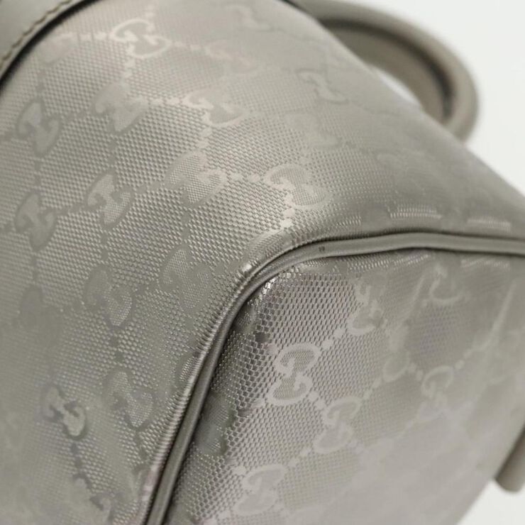 Gucci Vintage Gucci Boston Bag Silver