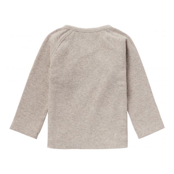 Noppies Rib Nanyuki Shirt Taupe Melange Mt. 44