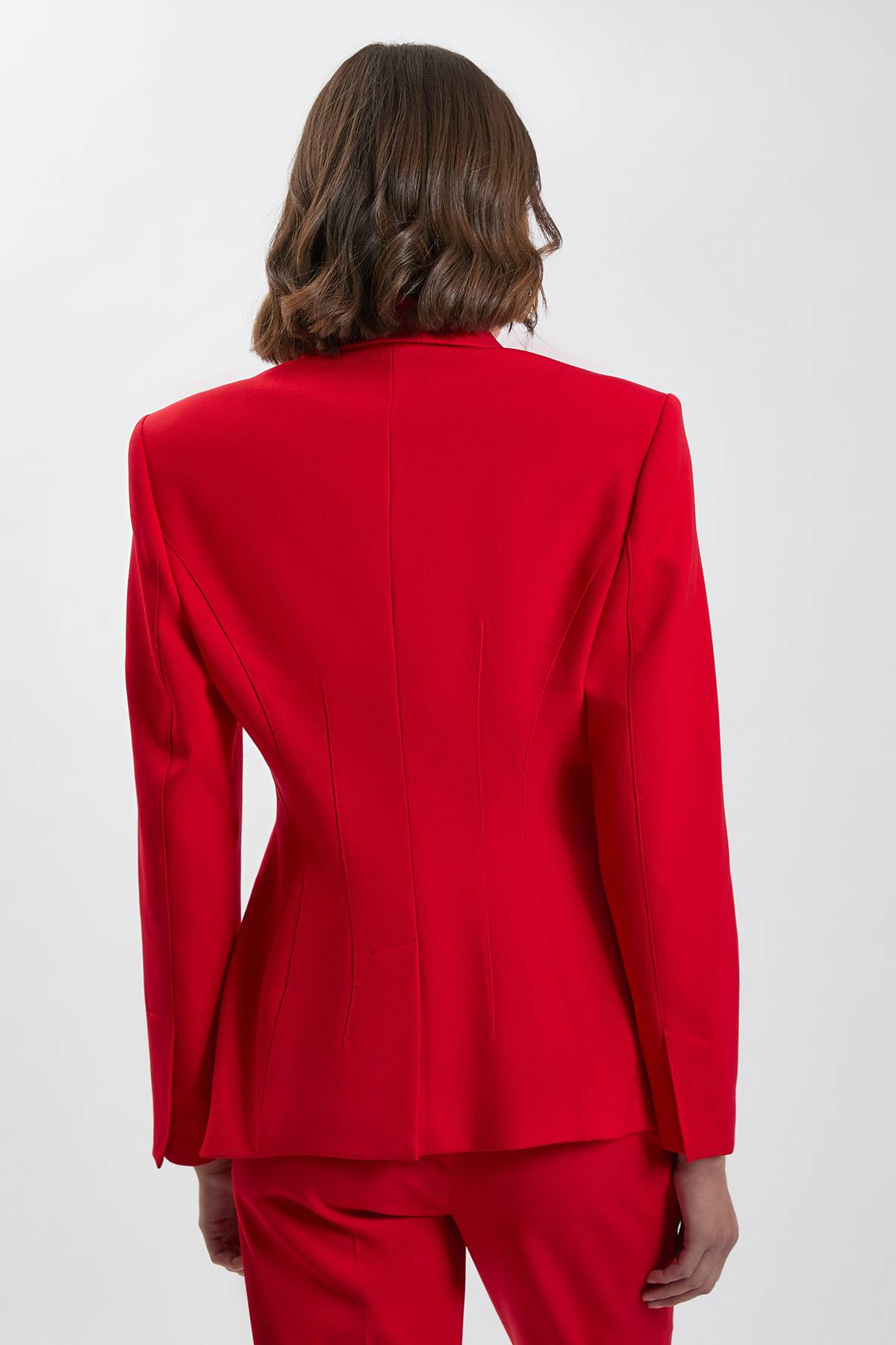 KarenMillen Blazer Cintré Simple Boutonnage À Détail Ornement