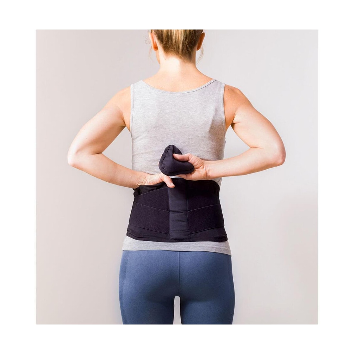 SWEDISH POSTURE Lower Back Belt Stabilize S Black