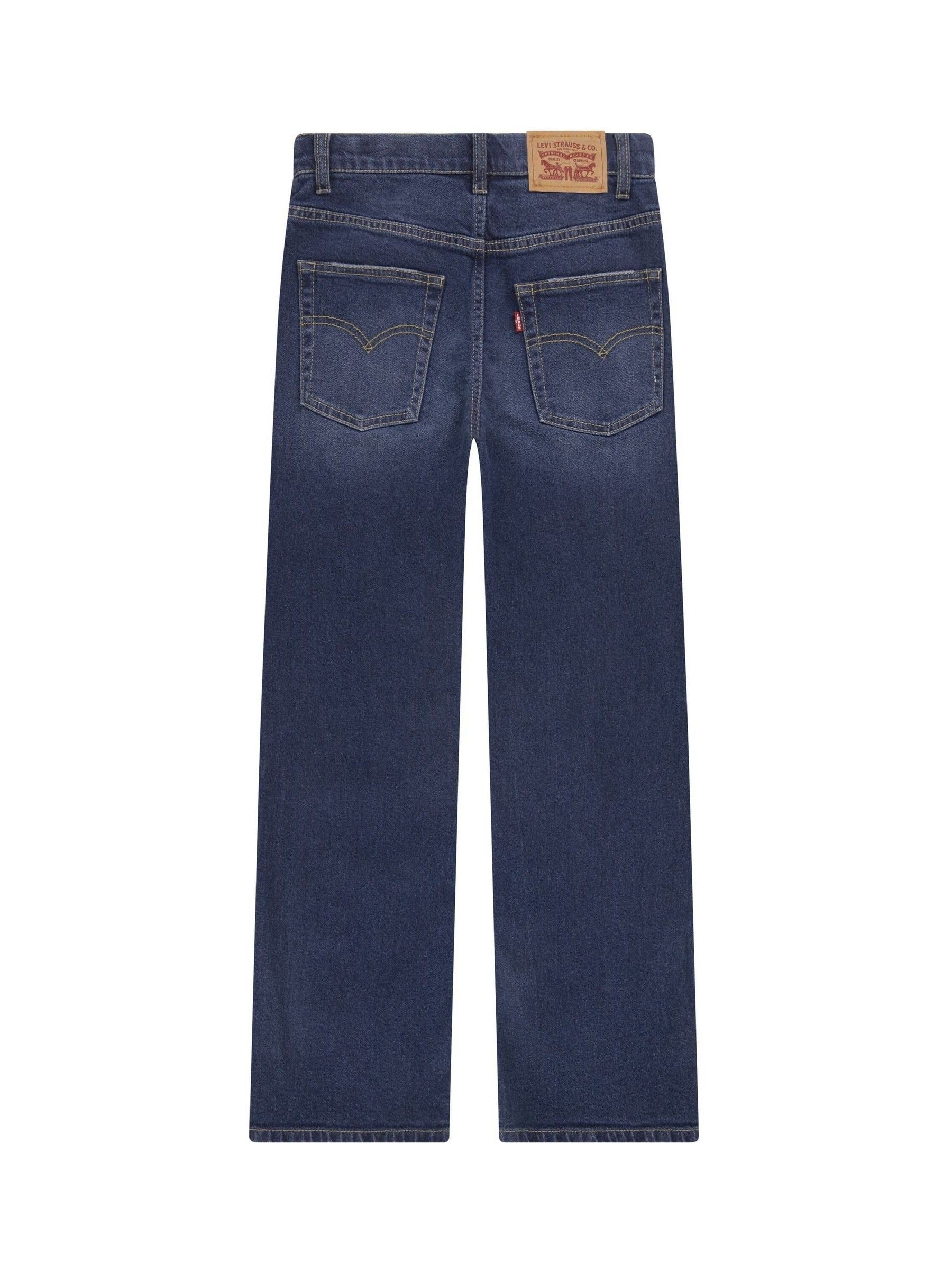Blauw - Levi's® 555 Relaxed Straight Jeans