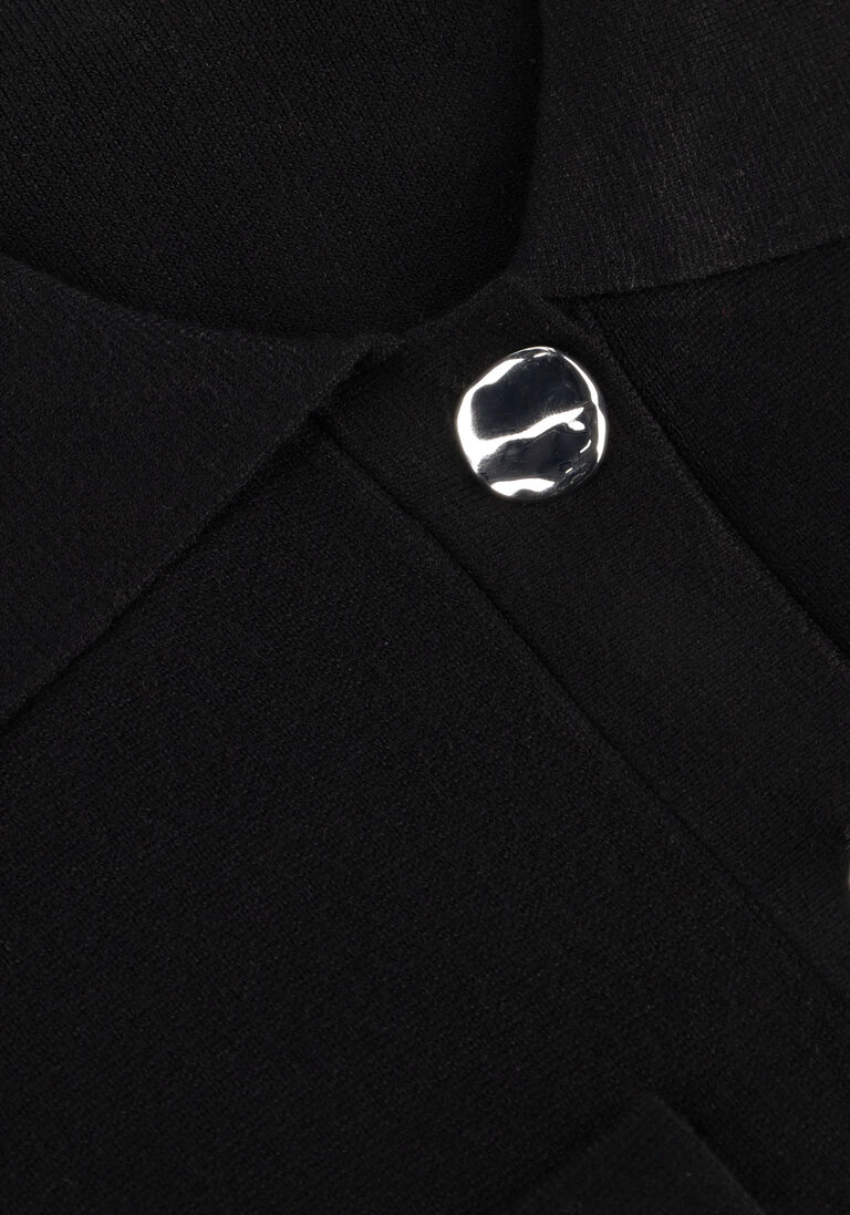 zwarte riani mini jurk strick kleid