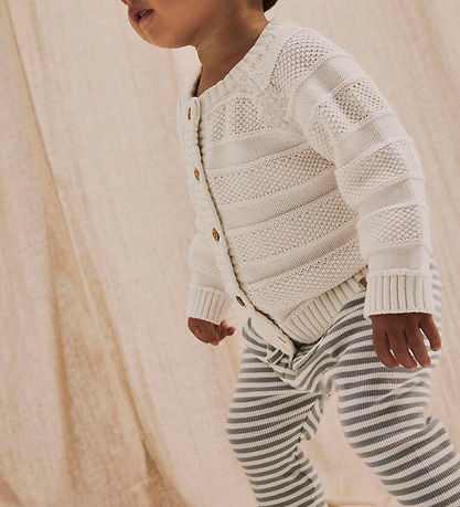 Lil' Atelier Bukser - NbmGago - Rib - Noos - Limestone