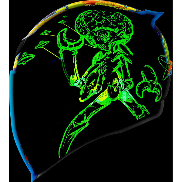 Icon - Casque Airflite Bugoid Blitz™ Jaune / Vert / Turquoise