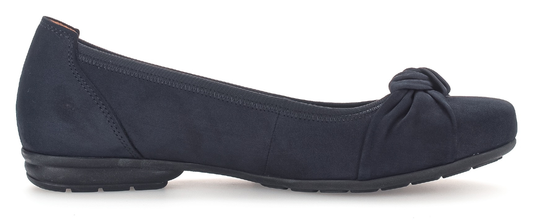 Gabor Ballerina »FLORENZ«  Business Schuhe, Slipper mit modischem Knoten, Weite G