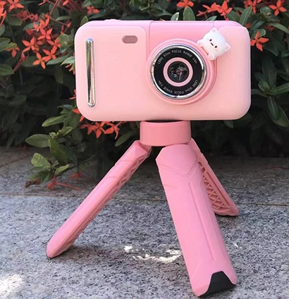 (4MP) Kinder Kamera Fotoapparat Digitalkamera mit 180° Grad drehbarem Objektiv / 2.4