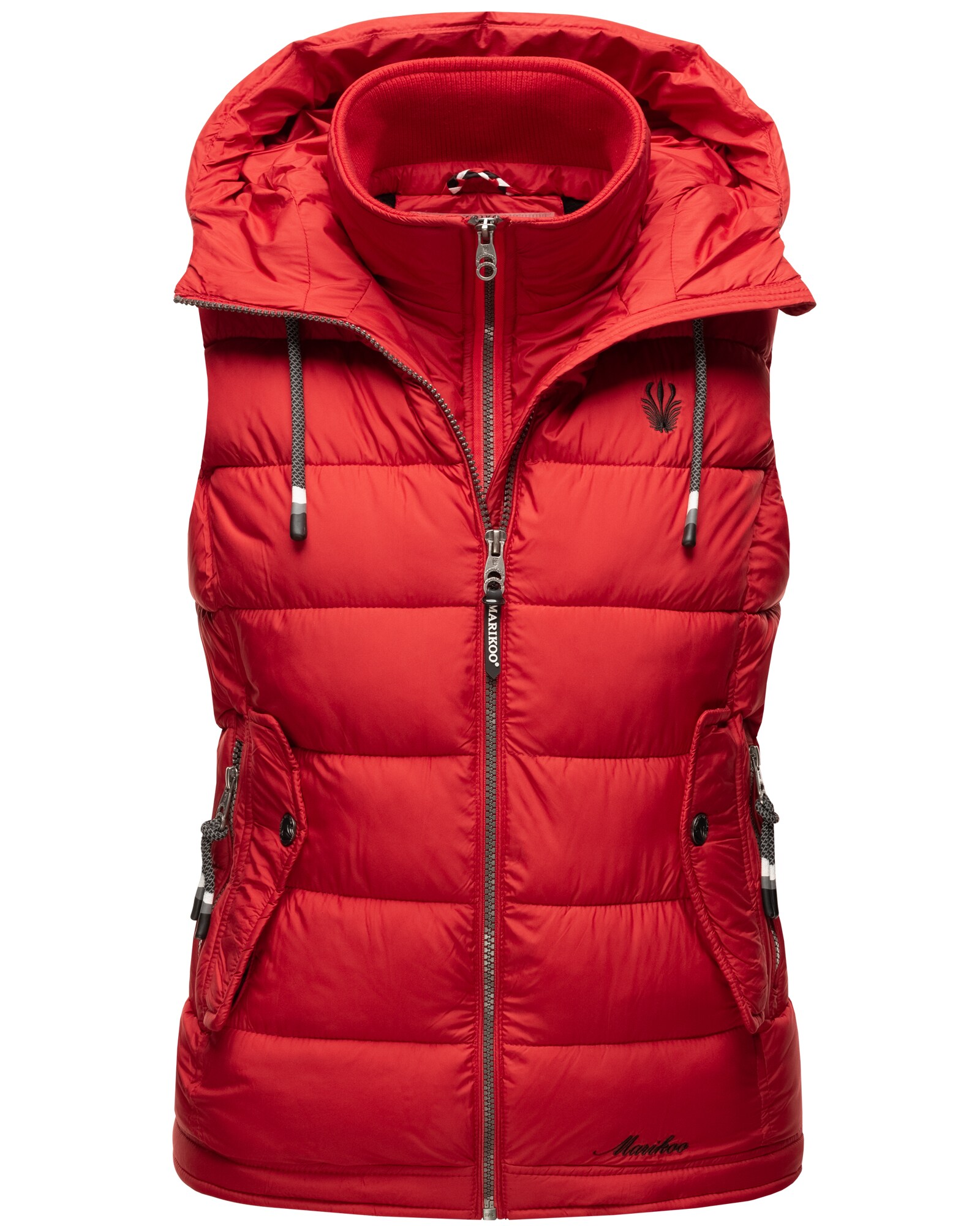 MARIKOO Damen Outdoor Steppweste inklusive Leckerlie-Beutel Taisaa