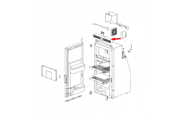Thetford Bedieneinheit MK2 passend zu C402 / C