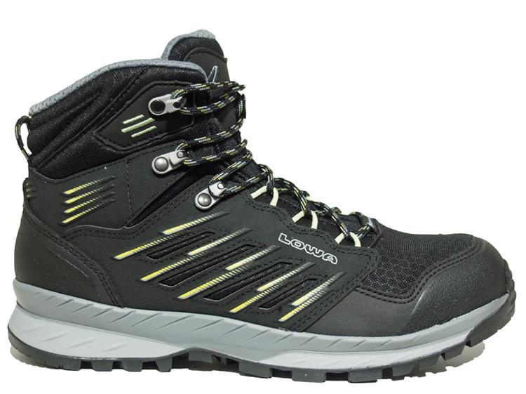 LOWA 220743 9912 TREK EVO GTX MID Wandelschoenen schwarz/mint