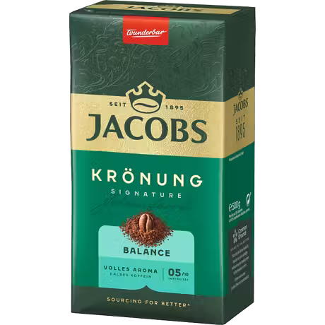 Jacobs Filterkaffee Krönung Balance 500g MHD:28.2.26