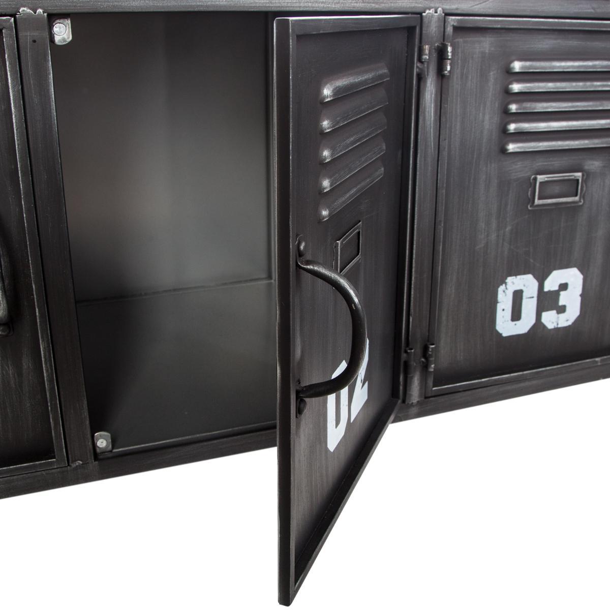 BUFFET BAS 4 PORTES SEVIN D.119X35X53.5CM