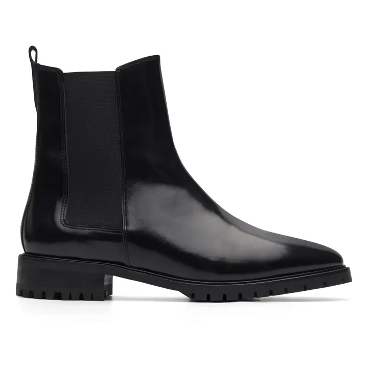 Rivecour Boots Cuir N°500 | Noir