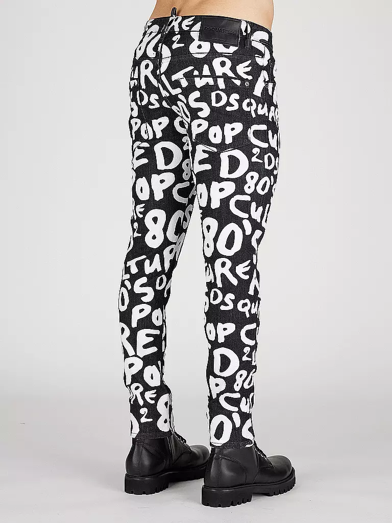 DSQUARED2 Jeans Slim Fit SKATER JEAN schwarz