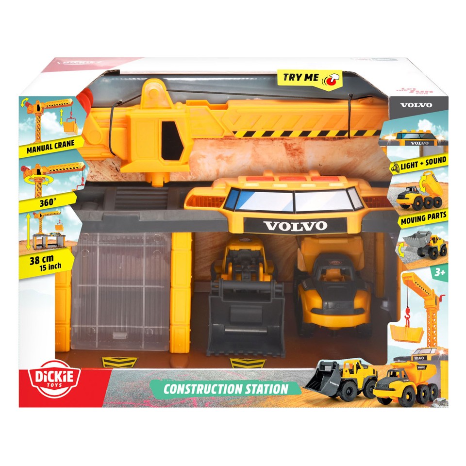 Dickie Toys - Volvo Konstruktionsstation