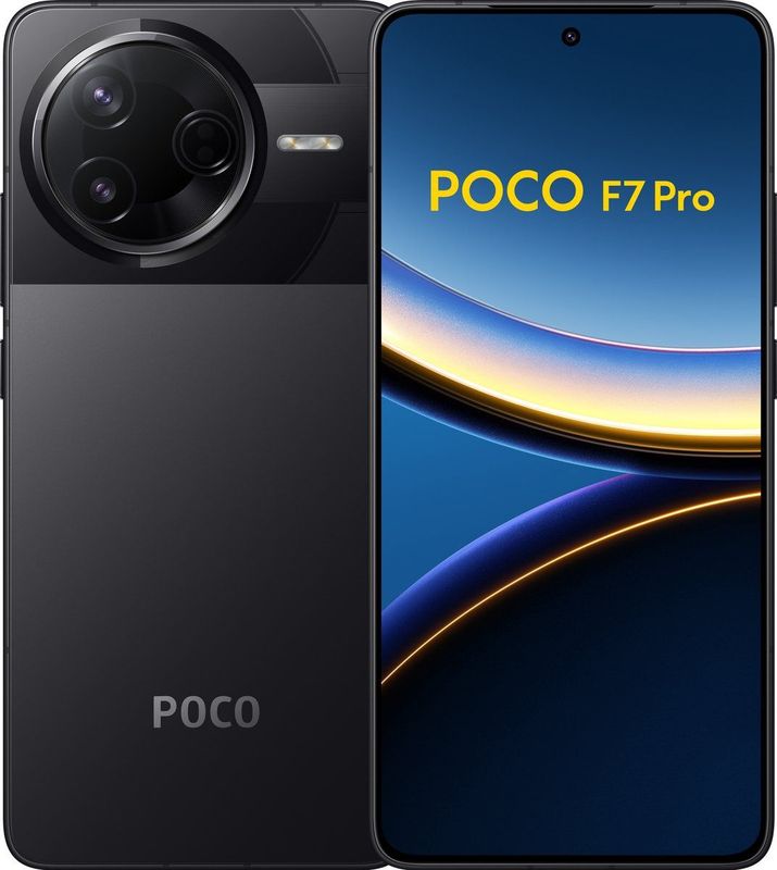 Xiaomi - Poco F7 Pro - Smartphone - Zwart - 512 GB - Dubbele SIM - 50 Mpx - 5G