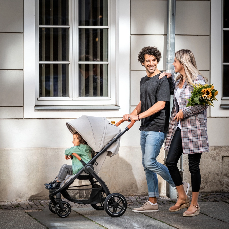 hauck Buggy Uptown Melange Grey