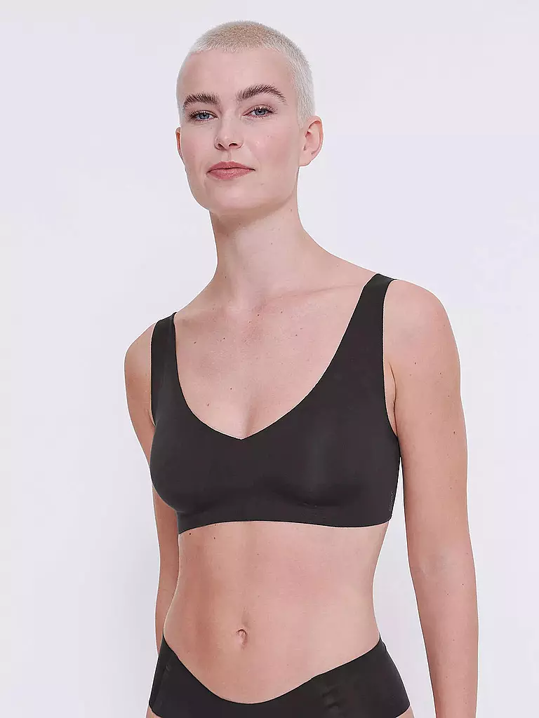 SLOGGI Bustier ZERO FEEL 2.0 black schwarz