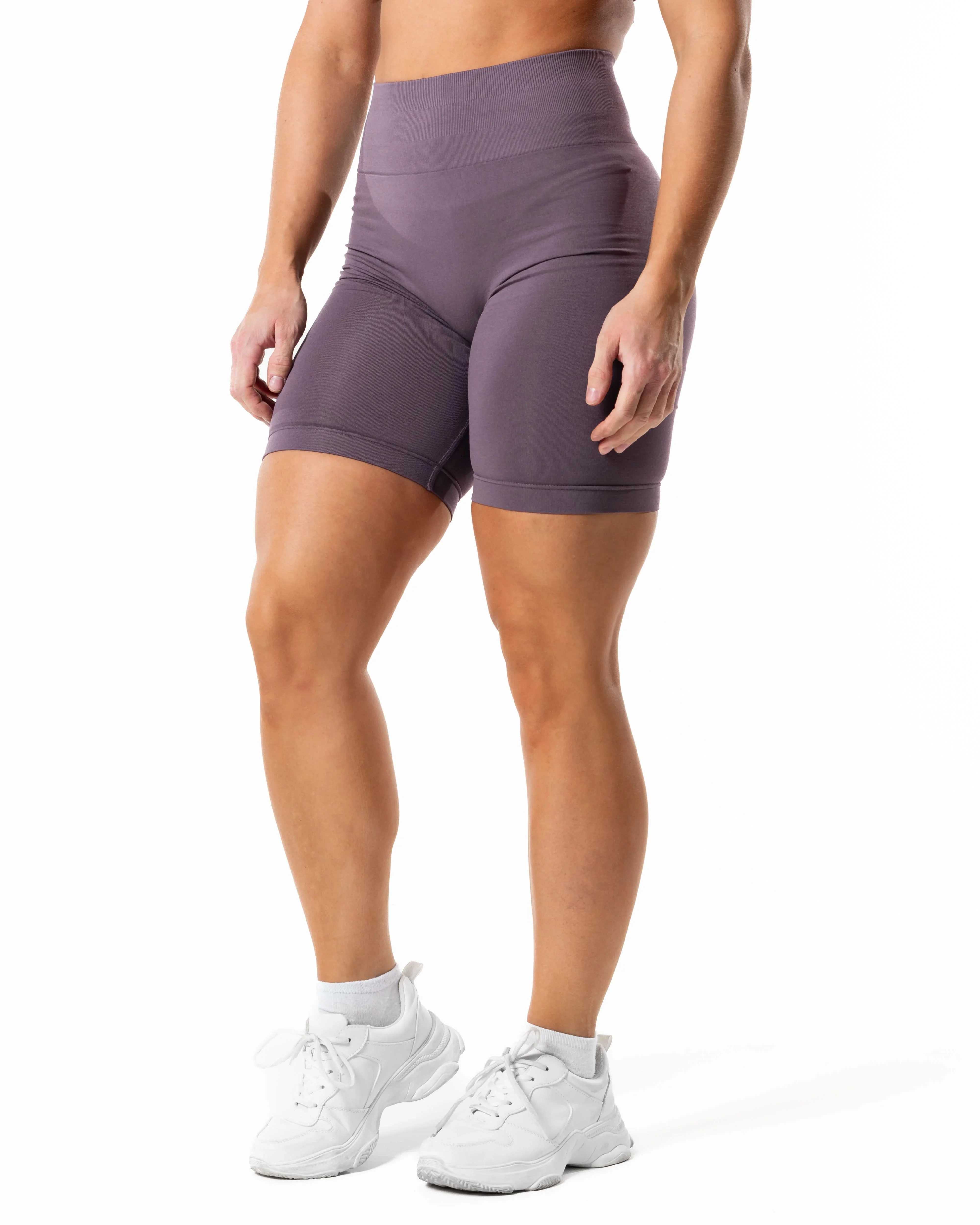 Relode Prime Scrunch Shorts Dusty Purple