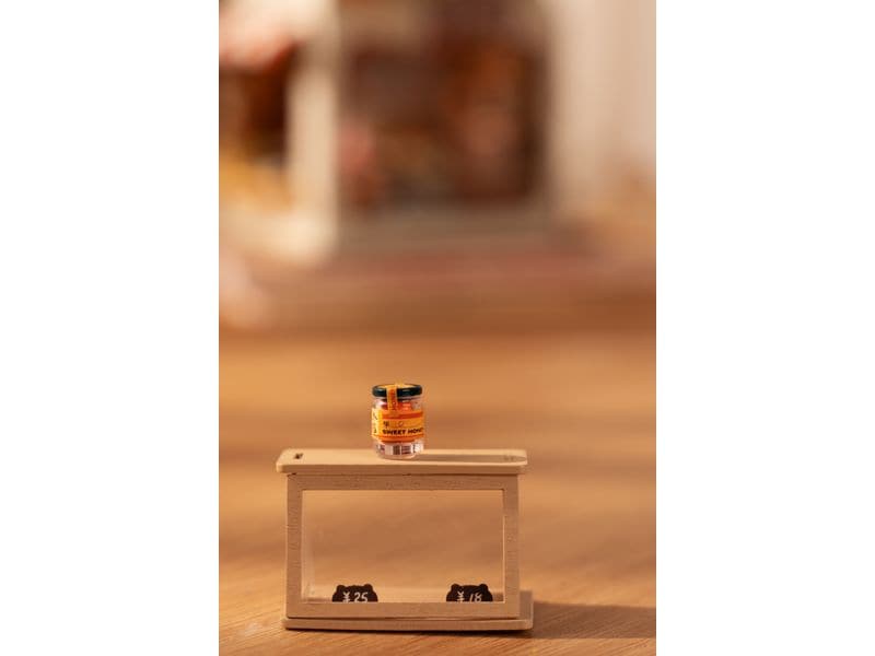 RoboTime Bausatz Teddy's Brotbox 3D-Puzzle aus lasergeschnittenen Holzteilen