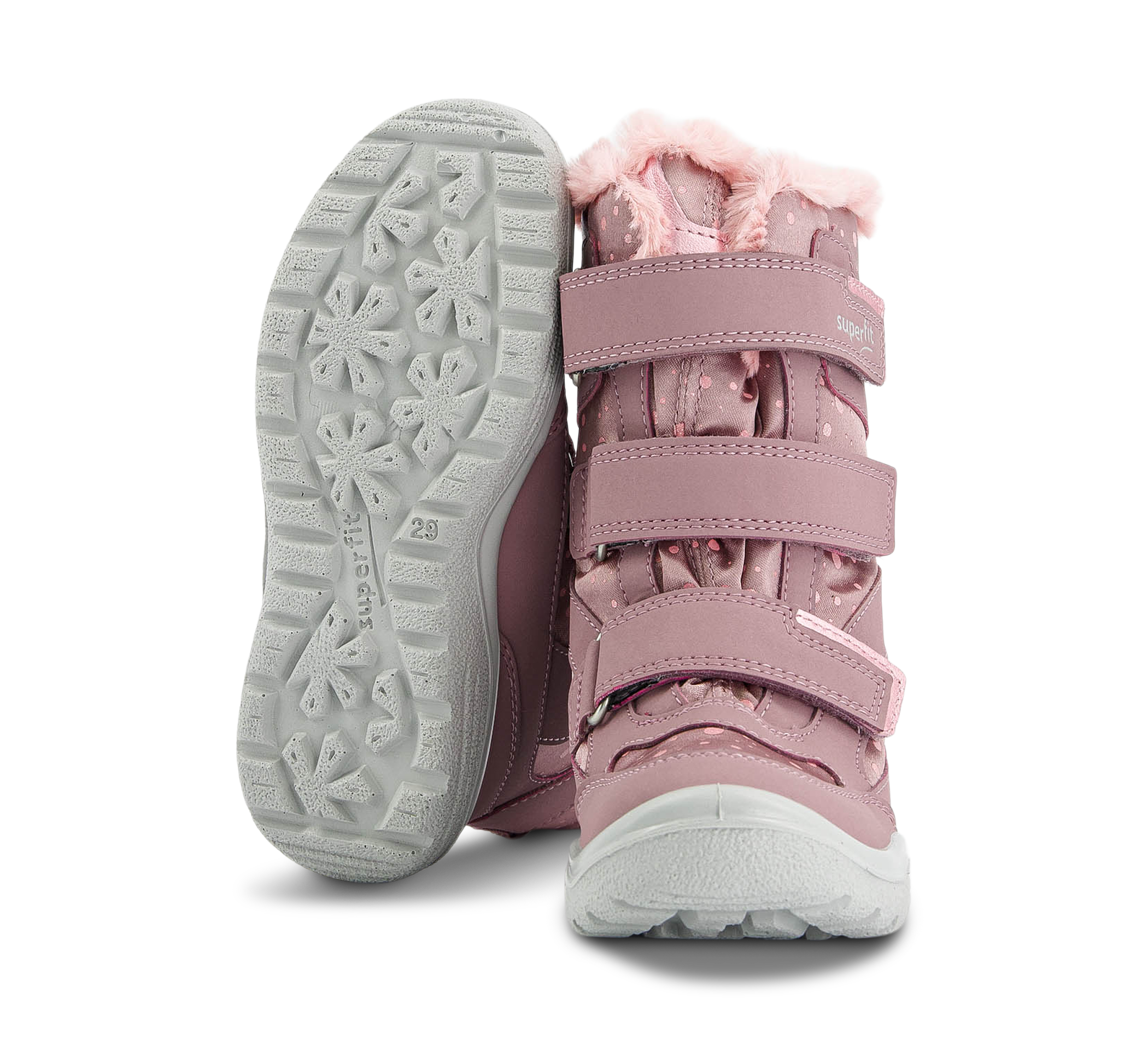 s'WELL Crystal - Winterschuhe rosa
