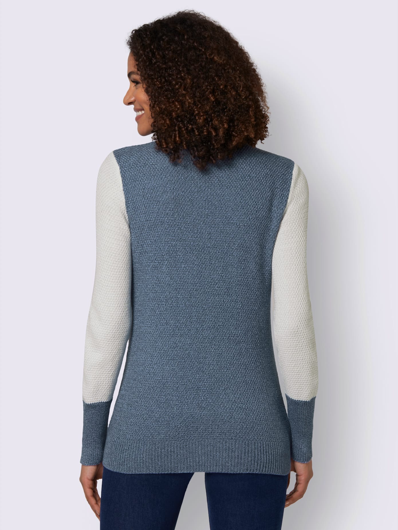 Pull à manches longues 50% coton