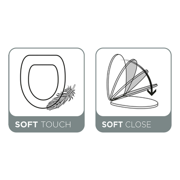 Tiger WC bril Titan met Softclose