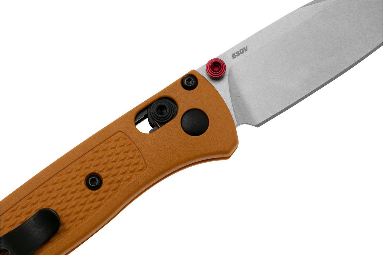 Benchmade Mini Bugout 533-08, Yellow Grivory, zakmes