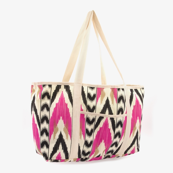 Shopper met print