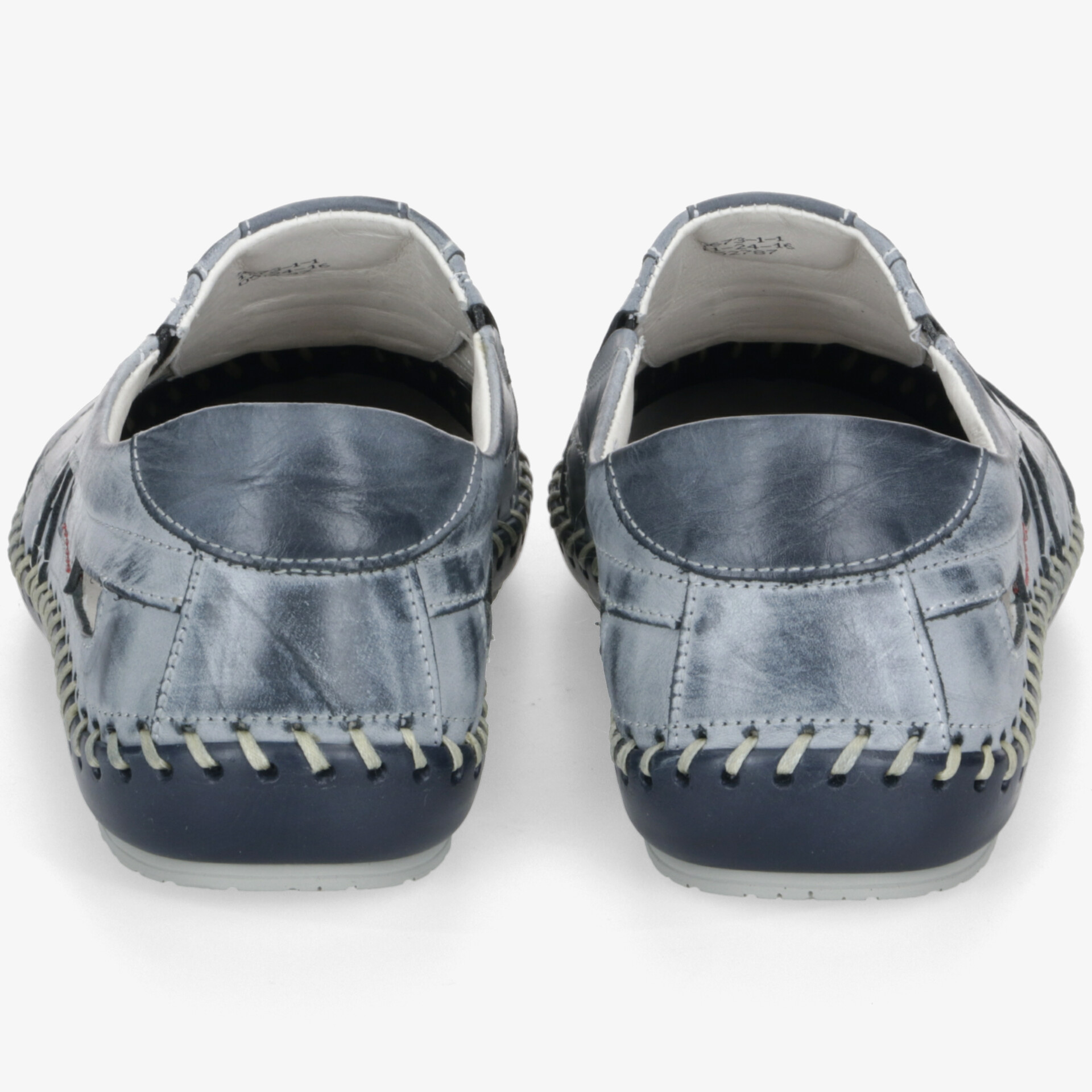 KRISBUT Herren Slipper grau