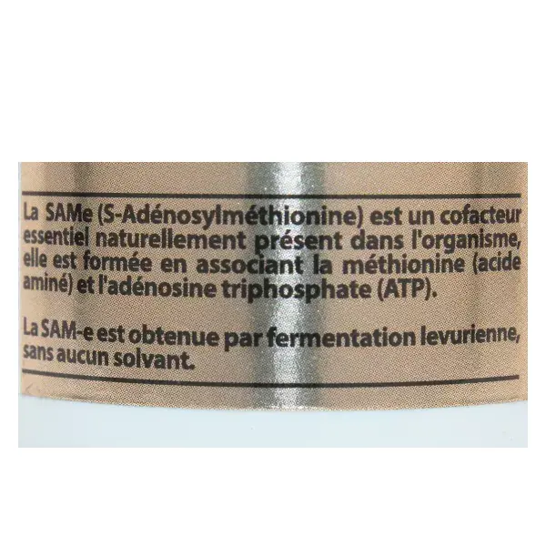 Vit'all+ SAMe S-Adenosilmetionina 30 cápsulas vegetais