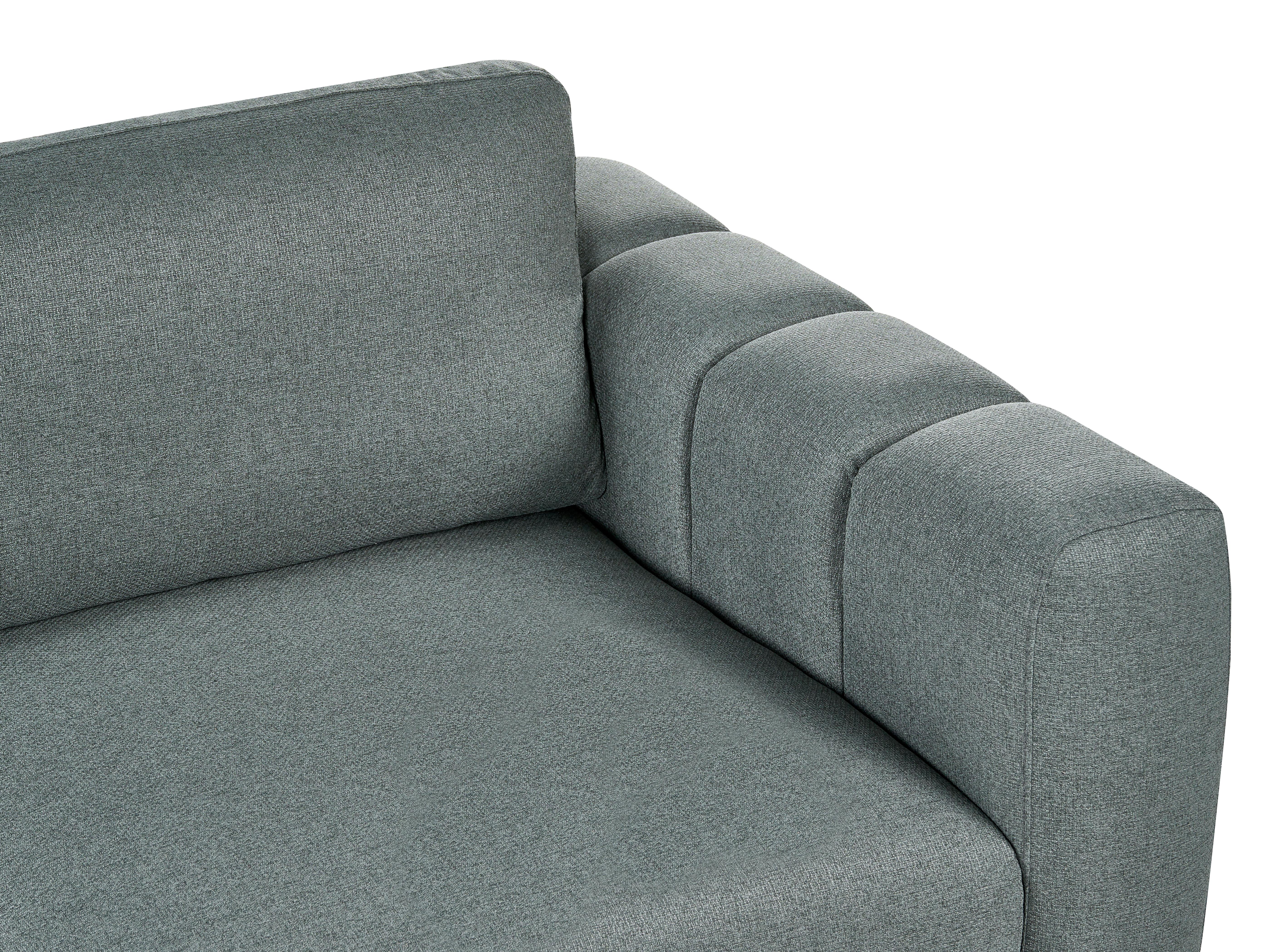 Modulaire bank 2-zits KIVVIK Bouclé Groen