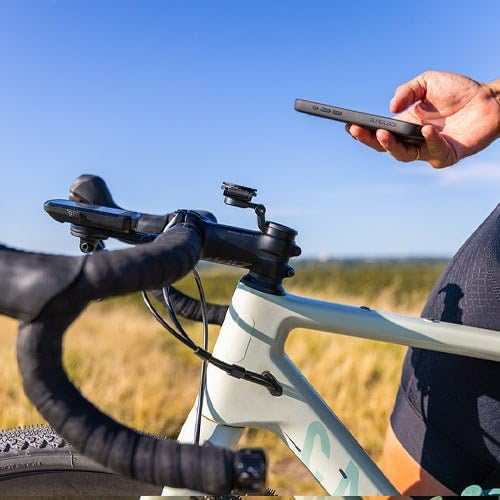 Stem Cap Mount Adjustable Universal Fahrrad Velo Vorbau Halterung Verstellbar mit Sicherungsverschluss (QLM-SCM-ADJ) - Schwarz
