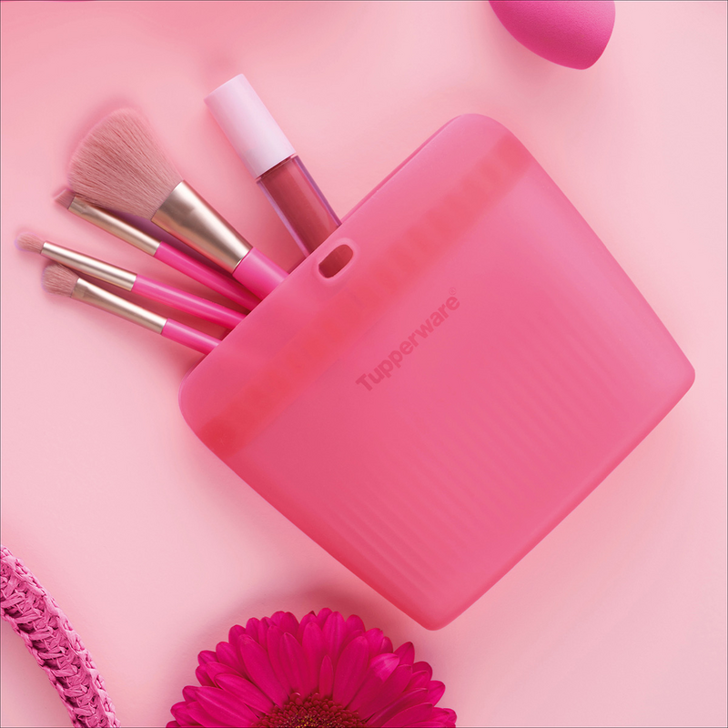 Ultimate Silicone Bag S pink Silikonbeutel zum Aufbewahren, Einfrieren, Mitnehmen, Aufwärmen von Lebensmittel