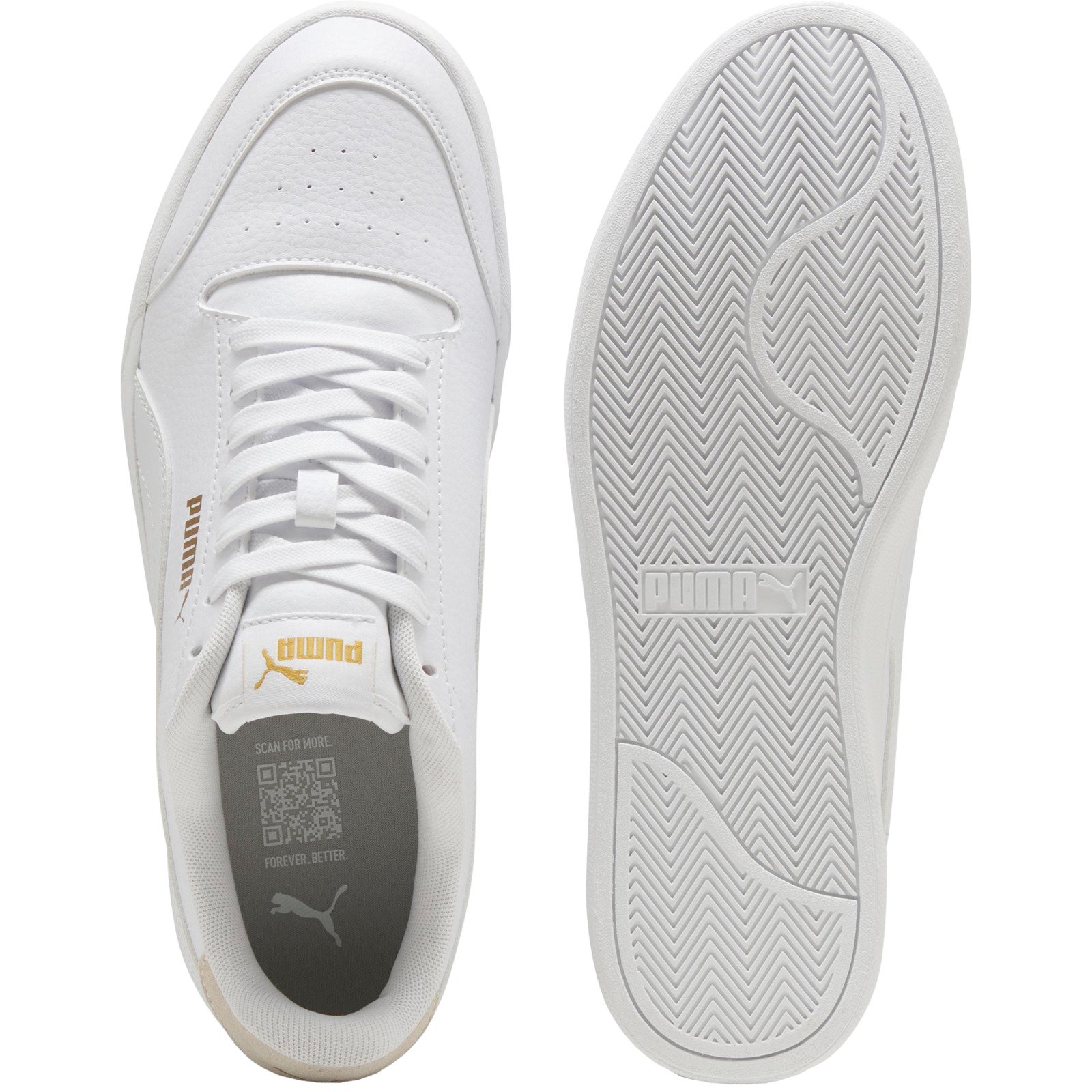 Puma Herren-Sneakers Shuffle Tony weiss, 40