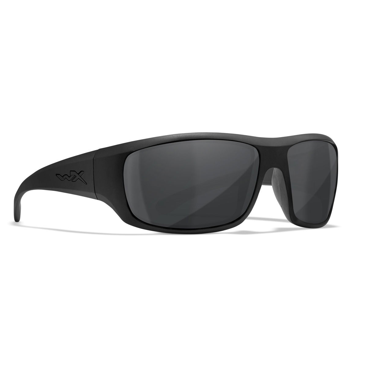 Wiley X Omega, Grå Glas, Mat Sort Stel, Unisex - Spejder Sport