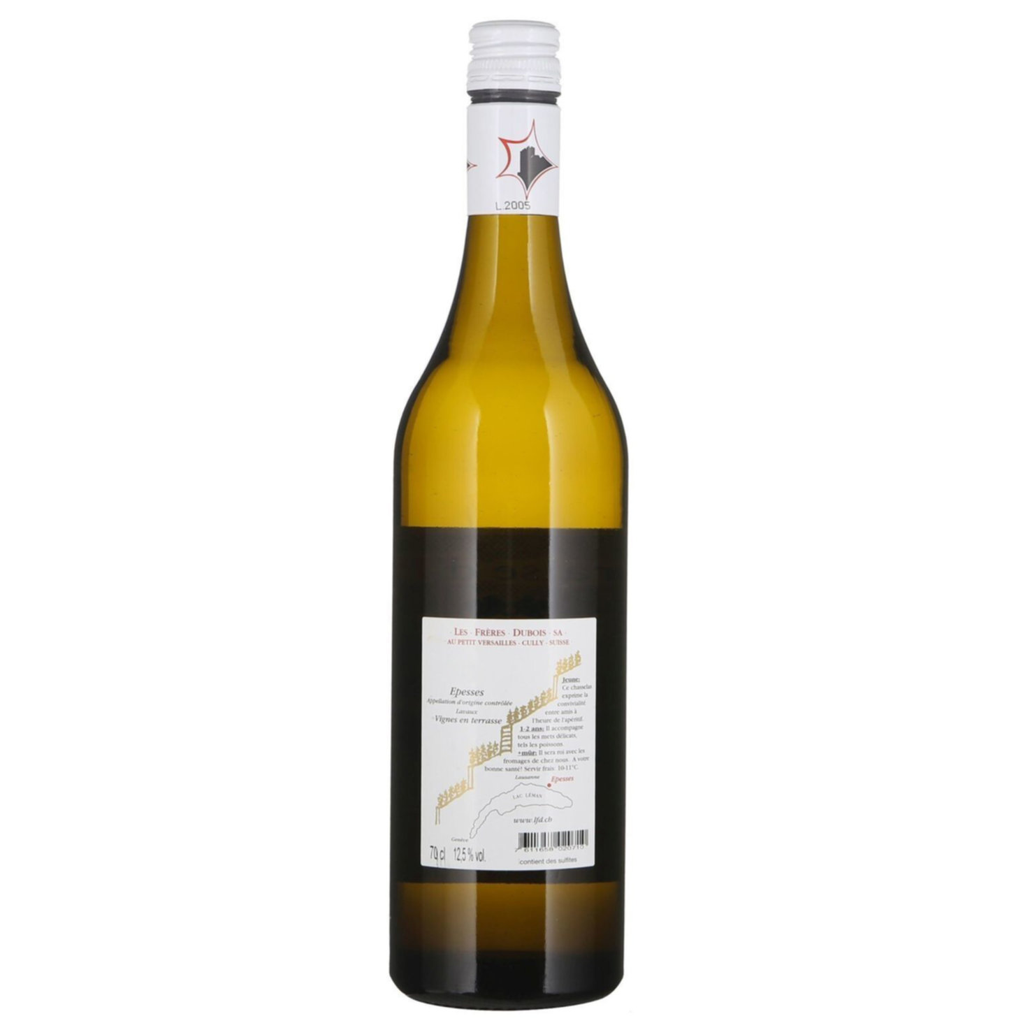 Lavaux AOC Epesses Braise d'Enfer Les Frères Dubois -70cl