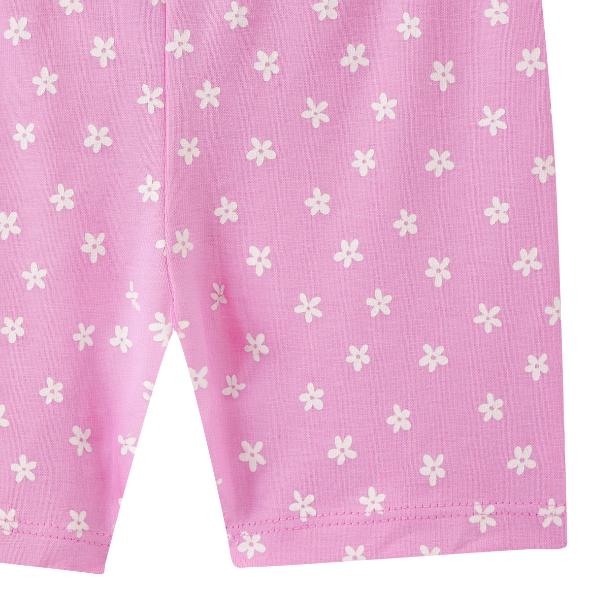 Topomini Baby Radler mit Allover-Print rosa / weiss